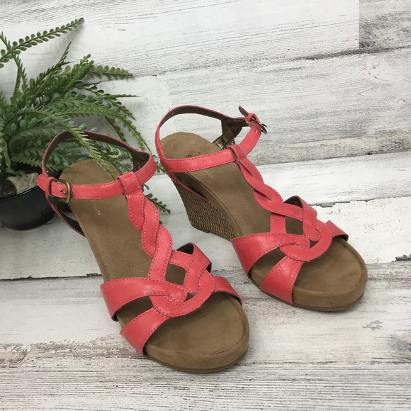 A2 by Aerosoles Coral Wedge Sandals [483s4] - Picture 2 of 5